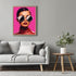 Posterizer 1 pcs-beautiful vintage woman with sparkly leather jacket-Abstract & Modern Art-Vintage Art-Gift for Women, Fashionistas, Designer Fash...
