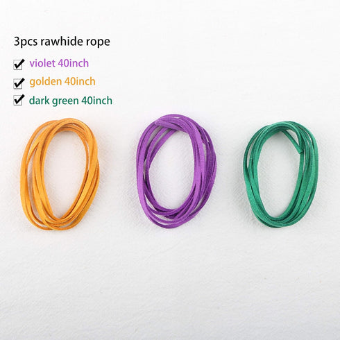 EUPNHY 2pcs Silicone Wax Sachet Molds Scented Wax Tablets Molds-Including 3pcs 40 inches Rawhide Rope and 60pcs Bails. (Combination 02)...