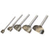 Yaetek 5 Sizes DIY Leather Craft Arc-Shaped Punch Cutter Tools 10mm, 20mm, 30mm, 40mm, 50mm Belt Strap Wallet Bag End...