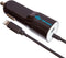 Apple Certified Lightning Car Charger - 40W: 20W Cable & 20W USBC Rapid Power - for iPhone 14 Pro Max Plus Mini 13 12 11 XS X XR XS SE 8 7 6S 6 5S...