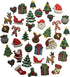 Buttons Galore Christmas Super Value Pack Craft Buttons, Red 50 Pack...