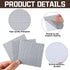 16 Pcs Window Screen Repair Kit Screen Repair Tape Self Adhesive Screen Repair Patch Fiberglass Replacement Screens for Windows Doors Tent Net to ...