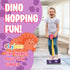 Triceratops Foam Pogo Stick Coolest Toy Jumper for Kids 3, 4, 5, 6, 7 Years Old - Inside & Outside Fun - Dinosaur Themed Bungee Ideal Kids Fun, Gi...