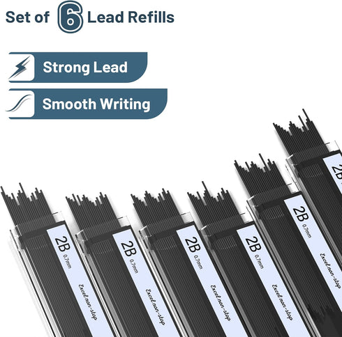 Mr. Pen- Metal Mechanical Pencil Set, 0.7mm, 3 Pack, 0.7 mechanical pencils, mechanical pencil .7, Sketching Pencils, Drafting Pencil, Mechanical ...
