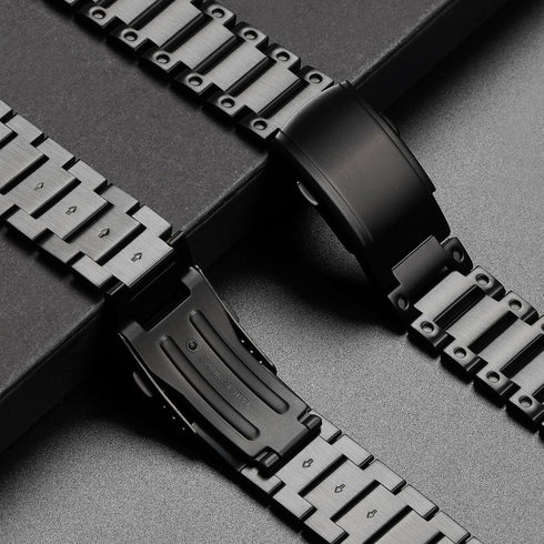 Wolait Metal Band Compatible with Apple Watch 49mm 45mm 44mm 42mm, Upgraded Stainless Steel Business Replacement Band for Series8/7/6/SE/5/4/3 Ult...