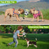 Dog Balls on Rope, Dog Soccer Ball with Strap, Tug of War Soccer Ball for Dogs, Outdoor Dog Toys, Dog Plush Toys for Small Medium Dogs, Dog Birthd...