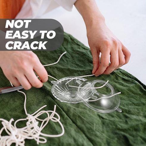 8 Pcs Candle Mold para Resina Epoxica Clear Container Candle Making Molds Candle Making Supplies DIY Soap Floating Candle Mold DIY Plastic Mold DI...