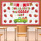 Strawberry Bulletin Board Decorations Set Red Plaid Strawberry Flower Daisy Bulletin Boards Decoration Summer Classroom Strawberry Paper Cutouts f...