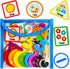 PENGFULL Felt Learning Numbers,44 Felt Board Pieces for Felt Flannel Board,Math Addition and Subtraction Colors Learning for Kindergarten,Preschoo...