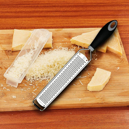 ALLTOP Lemon Zester, Hand-held Stainless Steel Food Grater,Pro Kitchen Tool for Cheese Parmesan Vegetable Ginger Garlic Nutmeg Citrus Lime Orange ...