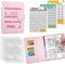 Antner 100 Envelopes Challenge Binder Money Savings Challenges Book to Save $5,050 and $10,000 and $500, A5 Money Saving Planner Cash Envelope Bud...