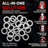 VOTEX-Made in USA- Oil Drain Plug Crush Washer M14 14MM, Gasket Seal Ring - Fits Acura, Honda, Kia, Hyundai and More, 20 Pack, 94109-14000, 007603...
