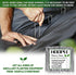 HOOPLE Premium Non-Woven Weed Barrier Landscape Fabric Durable & Heavy-Duty Weed Block, Easy Setup & Superior Weed Control...