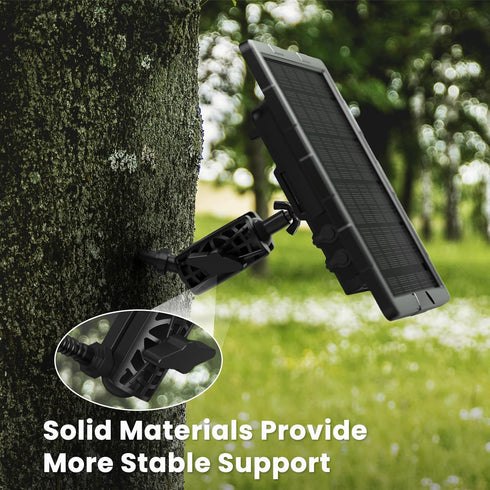 Adjustable Trail Camera Tree Mount: Game Camera Outdoor Mounting Bracket Holder with Double 360° Swivel Tilt Ball Joints, 1 Pack...