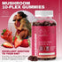 Mushroom Complex Gummies – 60-Count 2500mg Mushroom Gummies with Lion’s Mane, Reishi, Cordyceps, Shiitake, Chaga – Strawberry Gummy Supplement for...