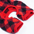 Pet Christmas Pajamas Red Black Buffalo Plaid Jumpsuit Dog Cat Soft Winter Clothes Puppy Doggie Checkered Sweater Apparel (X-Large)...