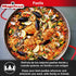 MAGEFESA® Carbon - paella pan 9 in - 23 cm and 1 Servings, made in Carbon Steel, with dimples for greater resistance and lightness, ideal for cook...