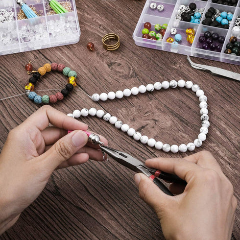 Anezus 1900 Pcs Earring Making Kit with Jewelry Hooks, Fish Hook Earrings, Backs, Jump Rings for Repair, Gifts...