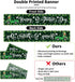 Probsin St Patricks Day Banner 120" x 20" St Patricks Decorations Yard Signs Irish Holiday Decor Party Supplies Shamrock Buffalo Plaid Irishman Ha...