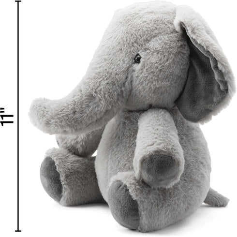 PREXTEX Elephant Stuffed Animals - Soft & Cozy Baby Stuffed Elephant Plush Toy (Large - 10.5 Inches) Machine Washable Stuffed Animals for Boys & G...