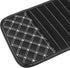 X AUTOHAUX 2pcs Car CD Visor Storage Cases Vehicle Sun Visor Organizer with 10 DVD Storage Sleeves Black with White Line...