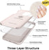 IceSword iPhone 14 Plus Case Stone (2022), Liquid Silicone Case Phone Cover Slim Protective, Soft Anti-Scratch Microfiber Lining, Light Beige Tan ...