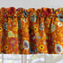 Greenland Home Astoria Semi-Sheer Window Valance – Decorative Treatment for Living Room, Bedroom, or Kitchen, 84 W x 19 L, Spice...