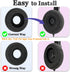 Ear Cushions for Plantronics Headset Replacement Earpads Foam Ear Pad Covers for Plantronics Blackwire C320 3320 3210 3220 HW251N HW261N HW510 HW5...