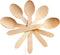 Concession Essentials Disposable Wooden Cutlery Spoons, Compostable and Earth Friendly, 6.25 Inch Length - Pack of 100 Spoons...