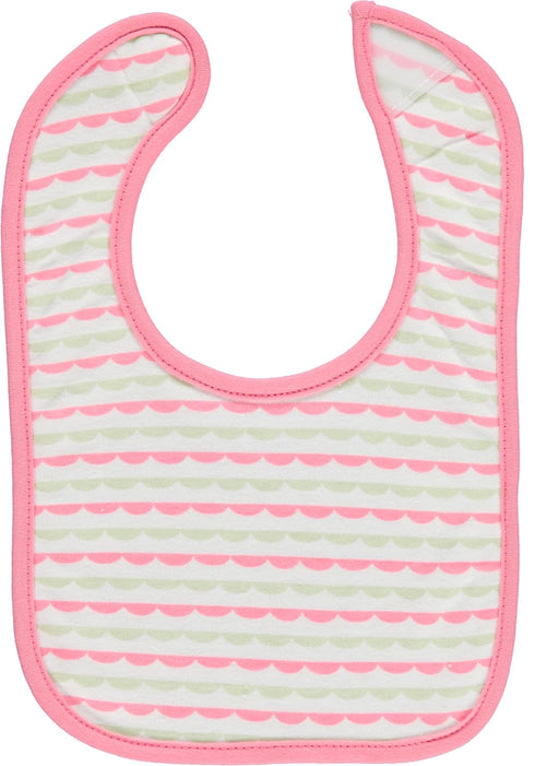 Cudlie 5-Pack Baby Bibs for Drooling Teething and Feeding Infants - Baby Drool Bibs for Baby Girl - Newborn Accessories & Baby Shower Gifts, Fruit...