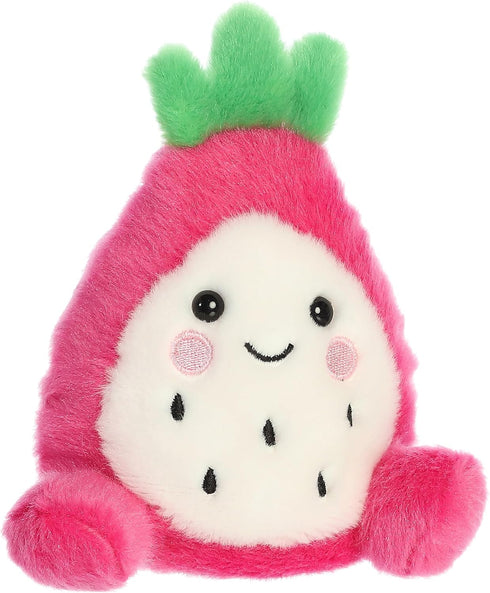 Aurora® Adorable Palm Pals™ Rhys Dragon Fruit™ Stuffed Animal - Pocket-Sized Play - Collectable Fun - Pink 5 Inches...