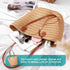 Hommtina Straw Bag Womens Straw Beach Bag Crossbody Shoulder Bags Vacation Purse Straw Purse for Summer...