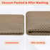 Homaxy 100% Cotton Waffle Weave Kitchen Dish Towels, Ultra Soft Absorbent Quick Drying Cleaning Towel, 13x28 Inches, 4-Pack, Tan...