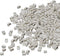 The Beadsmith Tube Crimp Beads, 2 x 2mm, 400 Pieces, Silver Color, Uniform Cylindrical Shape, No Sharp Edges, Designed to Secure The Ends of Jewel...
