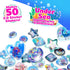 3D Sticker Maker Kit for Girls and Boys, DIY Arts and Crafts Fun for Ages 6+, Creative Toy Gift Set Includes 50+ Custom Refills- Safari Party Pack...