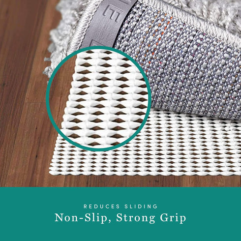 Unique Loom Anti-Slip All Surface Slim Indoor Use Rug Pad (2' x 5' 11" Runner')...