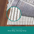 Unique Loom Anti-Slip All Surface Slim Indoor Use Rug Pad (2' x 5' 11" Runner')...