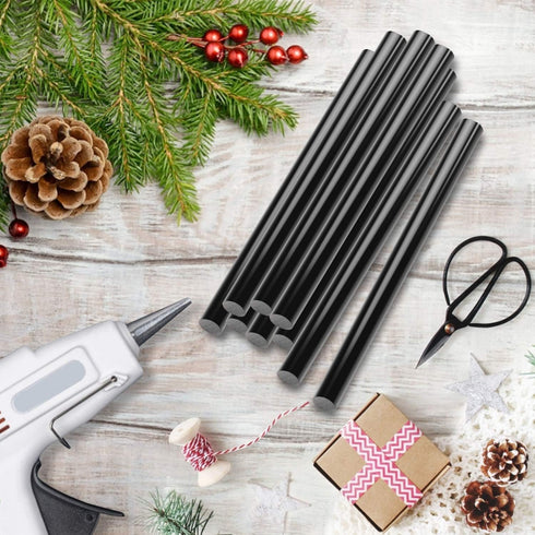 ENPOINT 72 Pack Black Hot Glue Sticks Bulk, 0.27x4" Mini Hot Glue Sticks for Car Dent Repair Handmade DIY Art Craft Home Office Project Craftwork ...