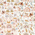 24 Sheets Scrapbook Paper, 6"X6" Inch Scrapbook Paper, 160gsm, 12 Designs Decorative Paper for Card Making Scrapbook Photo Album Decor (BOHO-A)...