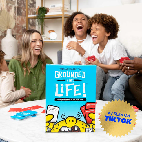 WHAT DO YOU MEME? Grounded for Life - The Ultimate Family Night Game - Family Card Games for Kids and Adults Family...