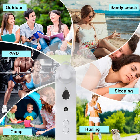 Crethinkaty Mini Handheld Fan USB Misting Fan Rechargeable Portable Pocket Desk Fans Mini Water Spray Hydrating Fan for Office,Home,School,Camping...