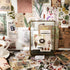 Teniinet 260 PCS Vintage Scrapbooking Supplies Aesthetic Journaling Kit,Large Collection for Bullet Junk Journals,Arts Craft Collage,Ephemera Adul...