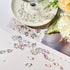 Hicarer 200 Pieces Teardrop Chandelier Crystal Pendants 6 x 12 mm AB Color Rainbow Crystal Beads for Chandelier Jewelry Making DIY Project Earring...