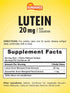Lutein 20mg | 30 Softgels | with Zeaxanthin | Non-GMO and Gluten Free Supplement | by Sundance...