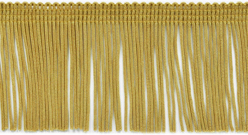 Trims By The Yard 2" Chainette Fringe Trim, Polyester-Made Decorative Fringe Trim, Versatile Fringes for Costumes, Uniforms, Home Decor, and Party...