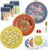 XM-GENYUE 3 Sets Embroidery Kit for Beginners with Operating Instructions, Cross Stitch Kits for Adults with Flowers Patterns, Needlepoint Kits......