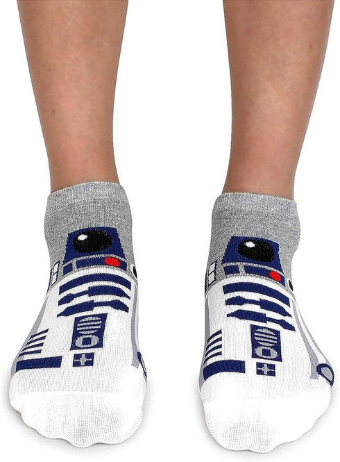 Star Wars Socks Collection, 4 Pairs, Low-Cut, One Size Fits All...