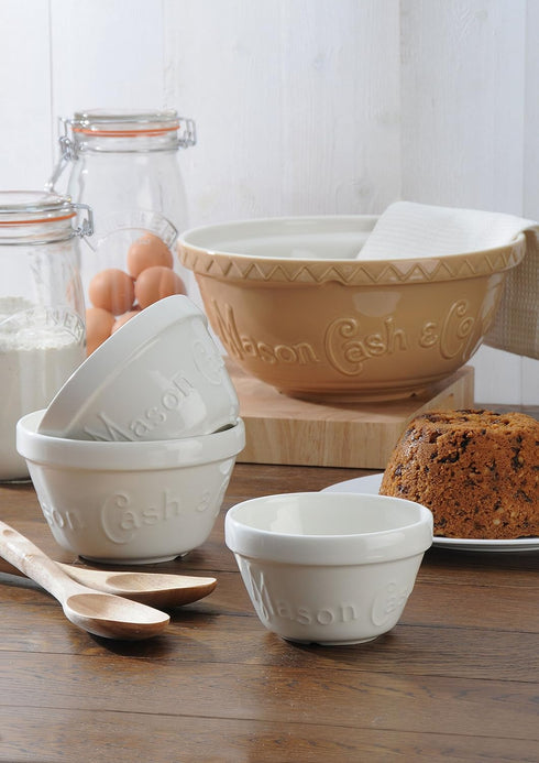 Mason Cash Original White Earthenware All-Purpose Pudding Basin, 16 cm...