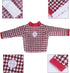 E-TING Santa Clothing Christmas Accessories for elf Doll (Sweater Set - 1 Sweater + 8 Attachable Decals)...