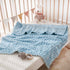 HOMRITAR Baby Blanket for Boys or Girls 3D Jacquard Fluffy Fuzzy Blanket for Infant, Soft Warm Cozy Flannel Fleece Warm Blanket Nursery, Stroller ...